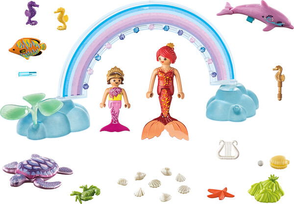 Playmobil Playmobil 71379 Starter Pack Sirenes et arc-en-ciel 4008789713797