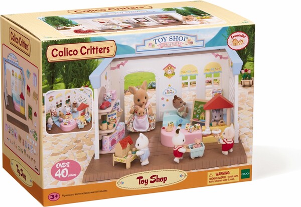 Calico Critters Calico Critters Magasin de jouets meublé sans animaux 020373214637