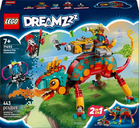 LEGO LEGO 71492 Le caméléon cracheur de feu de Mateo 673419406765