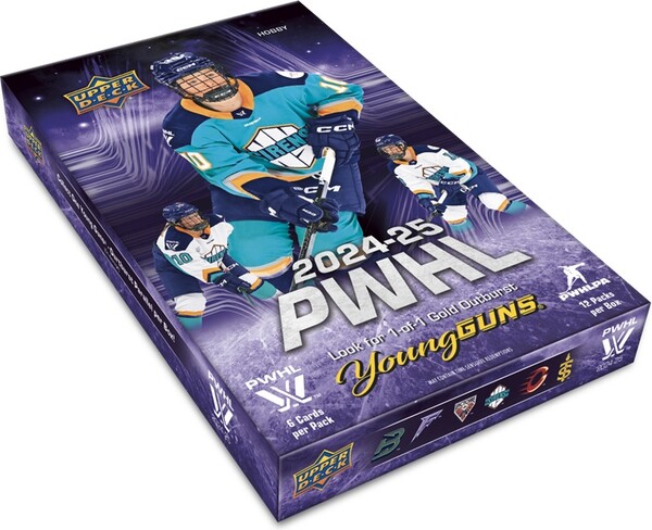Upper Deck Upper Deck PWHL hockey 24/25 Hobby Booster Box 053334055567