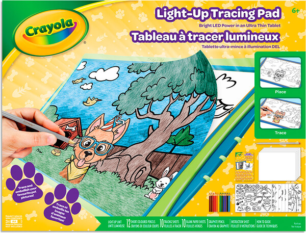Crayola Tablette à tracer lumineuse 063652887504