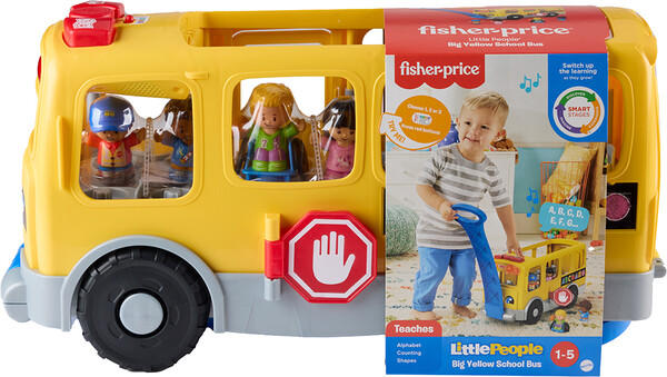Fisher Price little people - autobus scolaire sons et lumières 00194735294916