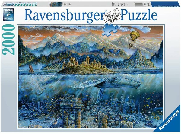 Ravensburger Casse-tête 2000 Sage baleine 4005556164646