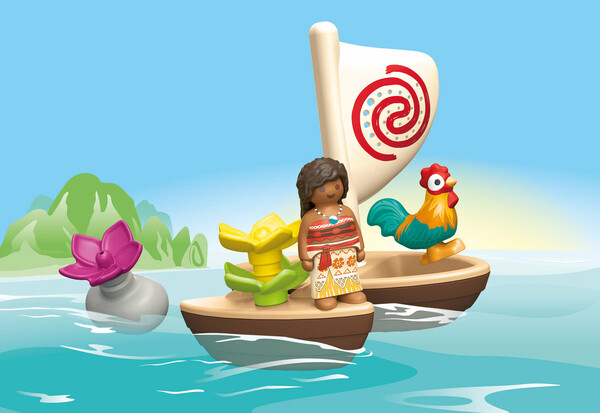 Playmobil Playmobil 71459 junior-disney: Moana en voilier 4008789714596