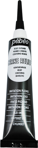 pébéo Peinture vitrail cerne relief imitation plomb 20ml 3167867720001