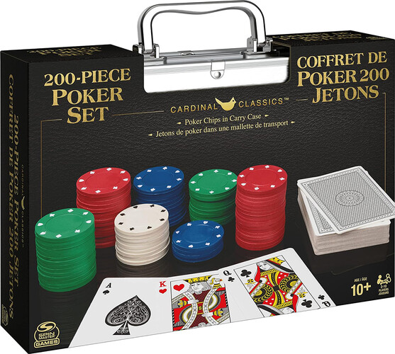 Cardinal Jeu Coffret de Poker 200 jetons 778988383971