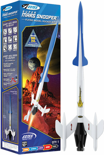 Estes Mars snooper model rocket 047776073098