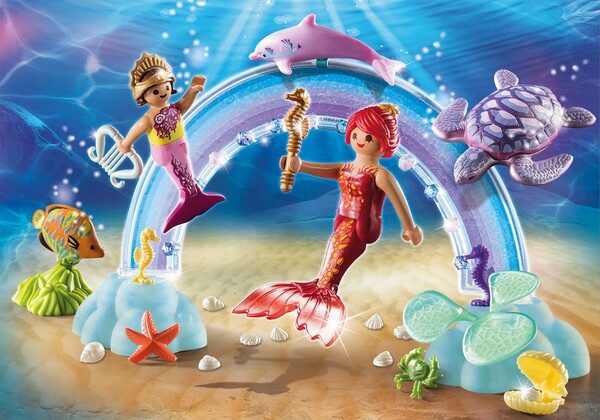 Playmobil Playmobil 71379 Starter Pack Sirenes et arc-en-ciel 4008789713797