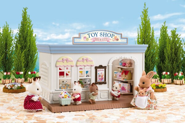 Calico Critters Calico Critters Magasin de jouets meublé sans animaux 020373214637