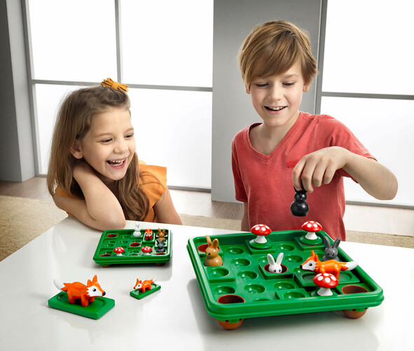 Smart Games Lièvres et renards XXL (fr/en) (Jump in XXL) 5414301521488