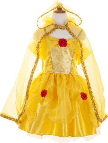 Creative Education Costume cape Belle jaune, grandeur 5-7 (cape seulement) 771877510052