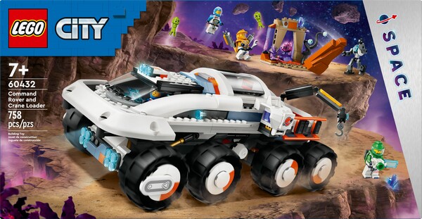 LEGO LEGO 60432 Le rover de commandement et la grue 673419389327