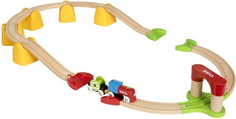 Brio Train Brio Train en bois Mon premier circuit à pile 33710 7312350337105