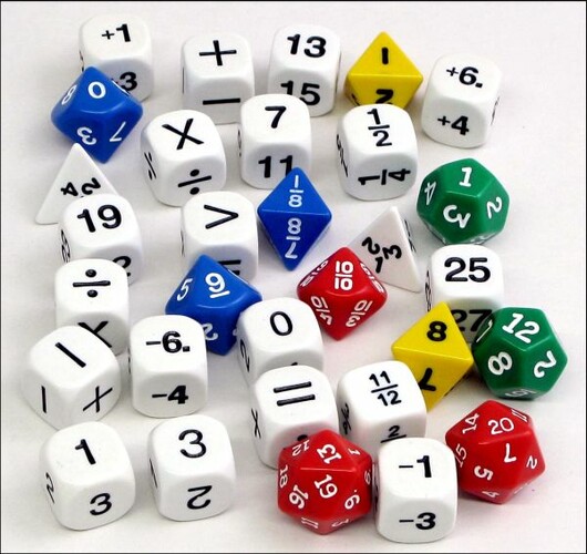 Koplow Games Ensemble dés educatif ultime de 31 dés mathématiques 018183117026