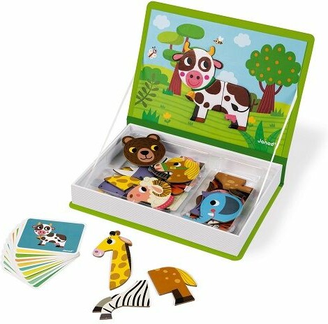 Janod Magnetibook (fr/en) - Animaux 3700217327231