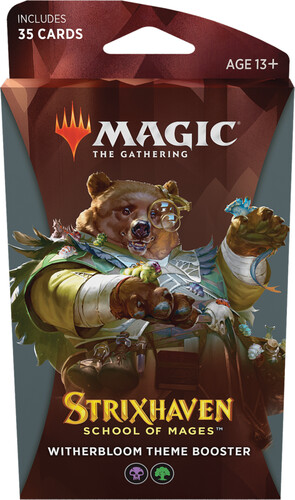 Wizards of the Coast MTG strixhaven Theme Booster Witherbloom *