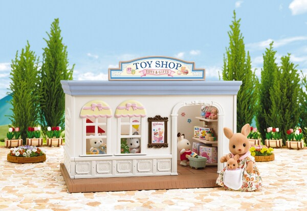 Calico Critters Calico Critters Magasin de jouets meublé sans animaux 020373214637