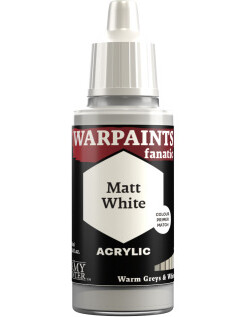The Army Painter Warpaints: fanatic acrylic matt white 5713799301221