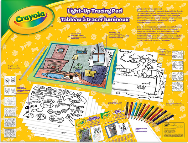 Crayola Tablette à tracer lumineuse 063652887504