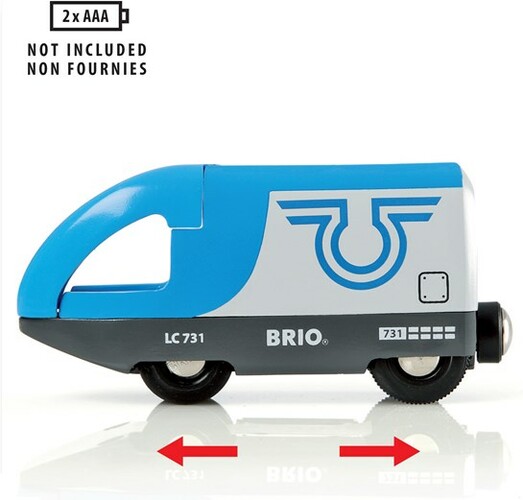 Brio Train Brio Train en bois Circuit plateforme voyageurs 33512 7312350335125