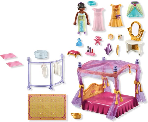 Playmobil Playmobil 71847 Chambre de princesse, lit baldaquin et dressing 4008789718471