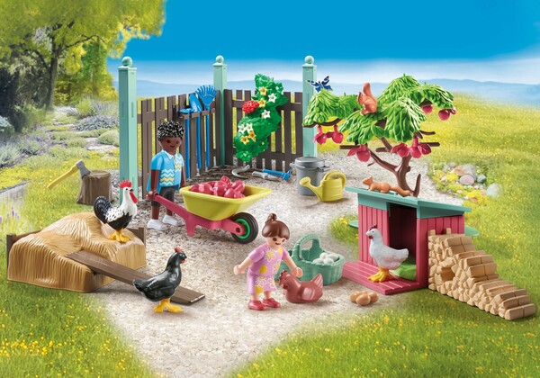 Playmobil Playmobil 71510 Poulailler et jardin 4008789715104