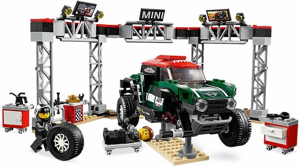 LEGO LEGO 75894 Speed Champions Mini Cooper S Rally 1967 et Mini John Cooper Works Buggy 2018 673419304542