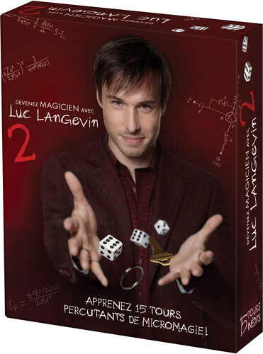 Gladius Devenez magicien avec Luc Langevin 2 (fr) DVD 15 tours de micromagie 620373049217