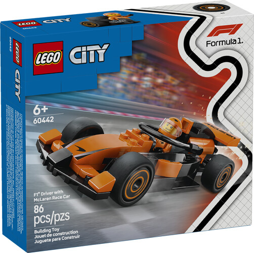 LEGO LEGO 60442 Voiture de course McLaren avec pilote de F1® 673419403450