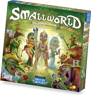 Days of Wonder Small World (fr) ext Power Pack 2 (Maauuudits !, Honneur aux dames et Royal Bonus) 824968792247