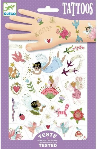 Djeco Tatouages fairy friend 3070900095991