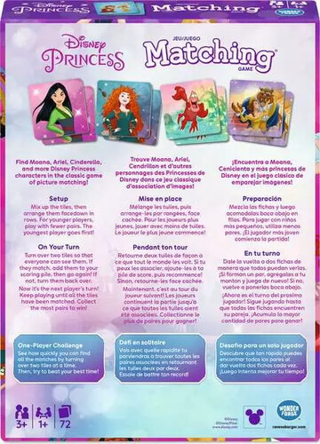 Ravensburger Multi Princess Matching Game 4005556246748