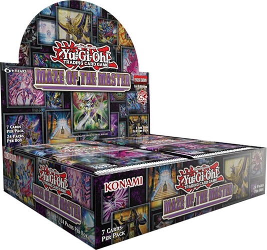 Konami Yugioh - Maze of the master - Booster Box 083717867203