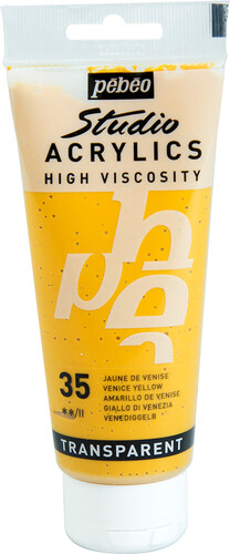 pébéo Acrylique Studio 100ml jaune de venise 35 3167868310355