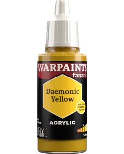 The Army Painter Warpaints fanatic acrylic - daemonic yellow 5713799309302