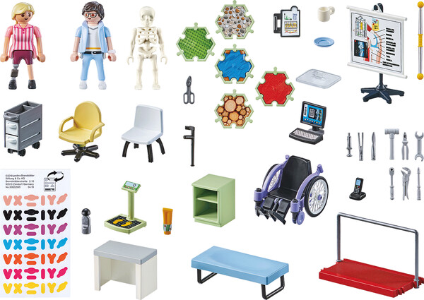 Playmobil Playmobil 71617 Atelier de kinésithérapie 4008789716170
