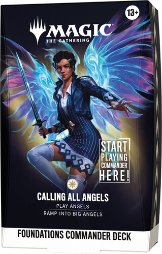 Wizards of the Coast MTG Foundations - Commander Deck - Calling All Angels 195166337708