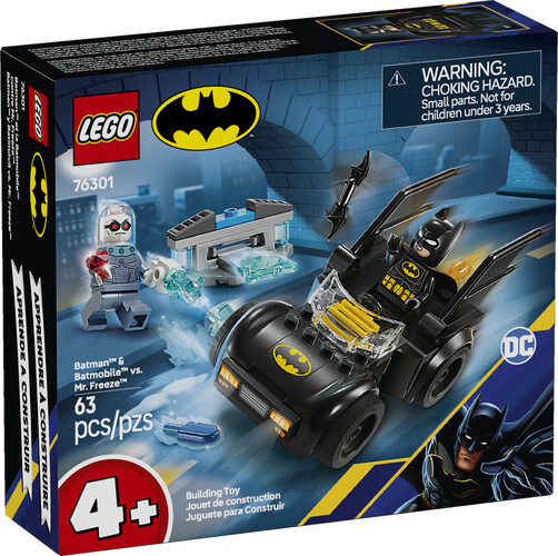 LEGO LEGO 76301 Batman™ & Batmobile™ vs. Mr. Freeze™ 673419406222