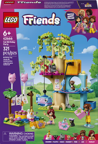 LEGO LEGO 42666 La fête d’anniversaire et l’arbre à chats 673419402125