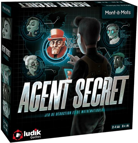 ludik Québec Mont-à-mots Agent Secret (fr) jeu de mathématique 848362001071