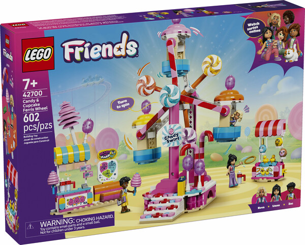 LEGO LEGO 42700 Friends Candy & Cupcake Ferris Wheel 673419421751