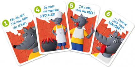 Nathan Au loup!, jeu de cartes (fr) 8410446314975