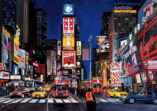 Ravensburger Casse-tête 1000 Times Square, New York, États-Unis 4005556192083