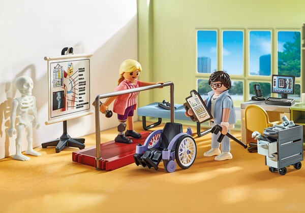 Playmobil Playmobil 71617 Atelier de kinésithérapie 4008789716170