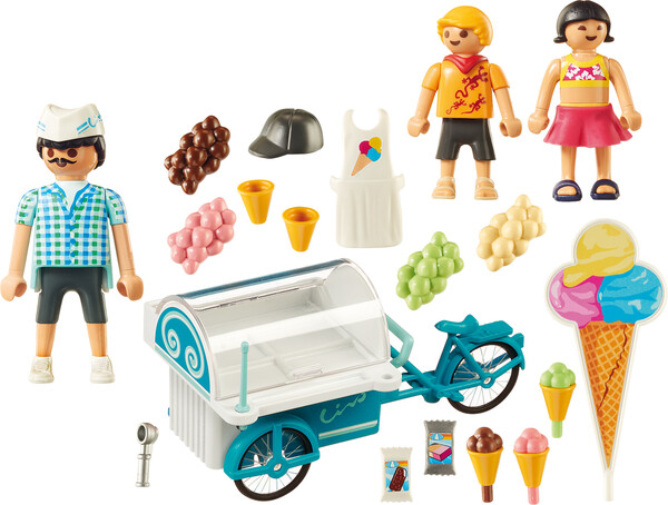 Playmobil Playmobil 9426 Marchand de glace et triporteur 4008789094261