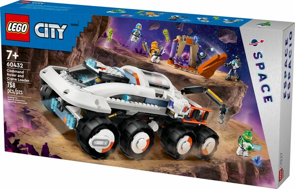 LEGO LEGO 60432 Le rover de commandement et la grue 673419389327