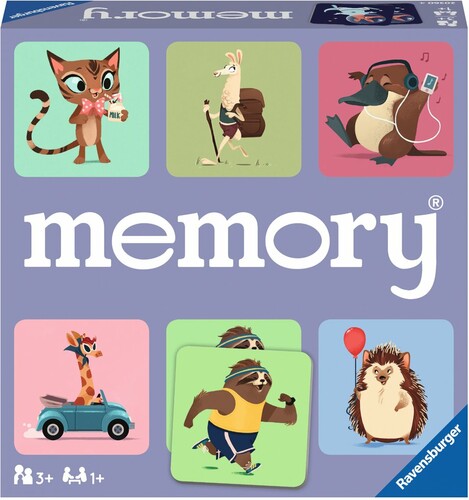 Ravensburger jeu de mémoire Memory (fr/en) animaux sauvages 4005556203604