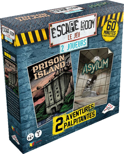 Gladius Escape Room (fr) Le Jeu Base - 2 joueurs Prison/asylum (2 scénarios) 3760096465073