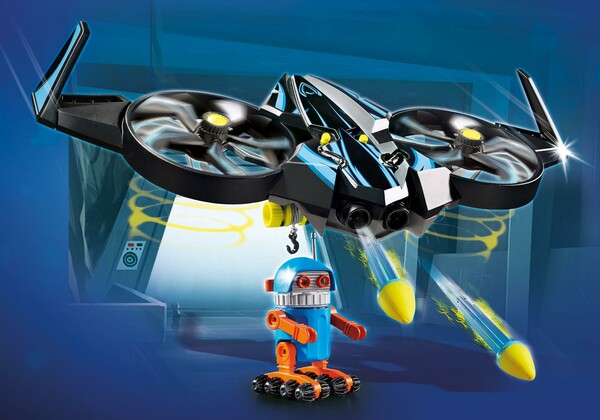 Playmobil Playmobil 70071 Playmobil le film Robotitron avec drone 4008789700711