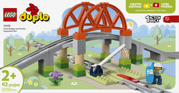 LEGO LEGO 10426 Train Bridge and Tracks Expansion Set 673419388993